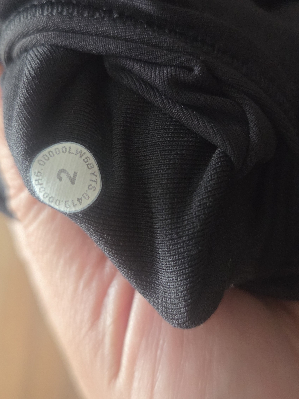 Women's Lululemon Black Leggings - Picture 2 of 2